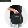 image:imageTitan by Arctic Zone Fridge Cold Lunch Box with 2 Gel Ice Packs Small Insulated Cooler Bag with Leak Proof Lining for School and Work Cotton CandyBlack Ice