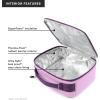 image:imageTitan by Arctic Zone Fridge Cold Lunch Box with 2 Gel Ice Packs Small Insulated Cooler Bag with Leak Proof Lining for School and Work Cotton CandyLavender
