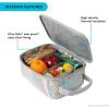 image:imageArctic Zone Chrome Lunch Box Combo for Kids with Gel Ice Pack and Sandwich Container Insulated Bag for Travel Lunch MidnightCotton Candy