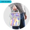 image:imageArctic Zone Chrome Lunch Box Combo for Kids with Gel Ice Pack and Sandwich Container Insulated Bag for Travel Lunch MidnightCotton Candy