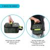 image:imageArctic Zone Chrome Lunch Box Combo for Kids with Gel Ice Pack and Sandwich Container Insulated Bag for Travel Lunch MidnightDino Skeleton