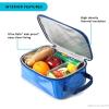 image:imageArctic Zone Chrome Lunch Box Combo for Kids with Gel Ice Pack and Sandwich Container Insulated Bag for Travel Lunch MidnightMidnight