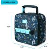image:imageArctic Zone Chrome Lunch Box Combo for Kids with Gel Ice Pack and Sandwich Container Insulated Bag for Travel Lunch MidnightSpace Odyssey