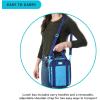 image:imageArctic Zone Chrome Lunch Box Combo for Kids with Gel Ice Pack and Sandwich Container Insulated Bag for Travel Lunch MidnightTrue Blue