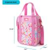 image:imageArctic Zone Chrome Lunch Box Combo for Kids with Gel Ice Pack and Sandwich Container Insulated Bag for Travel Lunch MidnightTutti Fruiti