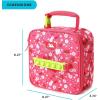 image:imageArctic Zone Chrome Lunch Box Combo for Kids with Gel Ice Pack and Sandwich Container Insulated Bag for Travel Lunch MidnightVery Berry Cherry