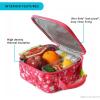image:imageArctic Zone Chrome Lunch Box Combo for Kids with Gel Ice Pack and Sandwich Container Insulated Bag for Travel Lunch MidnightVery Berry Cherry