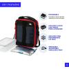 image:imageArctic Zone Ultimate Expandable Insulated Lunch Box Dual Compartment Insulated  GrayNavy