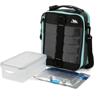 image:imageArctic Zone Ultimate Expandable Insulated Lunch Box Dual Compartment Insulated  GrayGray