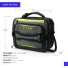 image:imageArctic Zone Titan Deep Freeze Fridge Expandable Insulated Horizontal Lunch Pack GreyGray