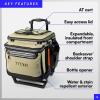 image:imageTitan by Arctic Zone Collapsible Wheeled Soft Sided Cooler with Detachable Rolling AT Cart Insulated Bag with Leak Proof Lining for Travel Beach Picnic 60 Can CapacityMoss