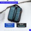 image:imageTitan by Arctic Zone Expandable Lunch Box with 2 Gel Ice Packs Fridge Cold Insulated Cooler Bag with Leak Proof Lining for Men and Women Sharkskin GrayJungle Hunt