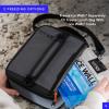 image:imageTitan by Arctic Zone Expandable Lunch Box with 2 Gel Ice Packs Fridge Cold Insulated Cooler Bag with Leak Proof Lining for Men and Women Sharkskin GraySharkskin Grey