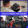 image:imageTitan by Arctic Zone Expandable Lunch Box with 2 Gel Ice Packs Fridge Cold Insulated Cooler Bag with Leak Proof Lining for Men and Women Sharkskin GrayBlack