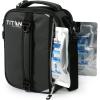 image:imageTitan by Arctic Zone Expandable Lunch Box with 2 Gel Ice Packs Fridge Cold Insulated Cooler Bag with Leak Proof Lining for Men and Women Sharkskin GrayBlack