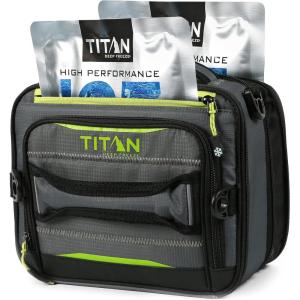 image:imageArctic Zone Titan Deep Freeze Fridge Expandable Insulated Horizontal Lunch Pack GreyGray