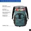 image:imageTitan by Arctic Zone Backpack Cooler Insulated Soft Sided Bag with Leak Proof Lining and Padded Straps for Lunch Picnic and Travel 24 Can CapacityJungle Hunt