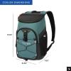 image:imageTitan by Arctic Zone Backpack Cooler Insulated Soft Sided Bag with Leak Proof Lining and Padded Straps for Lunch Picnic and Travel 24 Can CapacityJungle Hunt