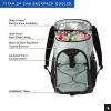 image:imageTitan by Arctic Zone Backpack Cooler Insulated Soft Sided Bag with Leak Proof Lining and Padded Straps for Lunch Picnic and Travel 24 Can CapacitySeagrass