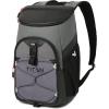 image:imageTitan by Arctic Zone Backpack Cooler Insulated Soft Sided Bag with Leak Proof Lining and Padded Straps for Lunch Picnic and Travel 24 Can CapacitySharkskin Gray