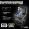 image:imageTitan PRO High Performance Ice Chest  55 Quart Capacity  Hard Cooler with Interior LED Light Dry Bin Ice Saver Performance Booster and Microban Protection  Arctic WhiteGranite Gray