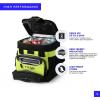 image:imageTitan by Arctic Zone Deep Freeze Cooler  Zipperless Hardbody Cooler  Deep Freeze Insulation HardBody Liner and SmartShelfCitrus