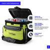 image:imageTitan by Arctic Zone Deep Freeze Cooler  Zipperless Hardbody Cooler  Deep Freeze Insulation HardBody Liner and SmartShelfCitrus