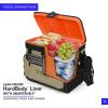 image:imageTitan by Arctic Zone Deep Freeze Cooler  Zipperless Hardbody Cooler  Deep Freeze Insulation HardBody Liner and SmartShelfCitrus