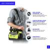 image:imageTitan by Arctic Zone Deep Freeze Cooler  Zipperless Hardbody Cooler  Deep Freeze Insulation HardBody Liner and SmartShelfCitrus