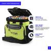 image:imageTitan by Arctic Zone Deep Freeze Cooler  Zipperless Hardbody Cooler  Deep Freeze Insulation HardBody Liner and SmartShelfCitrus