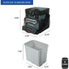 image:imageTitan by Arctic Zone Deep Freeze Cooler  Zipperless Hardbody Cooler  Deep Freeze Insulation HardBody Liner and SmartShelfJungle Hunt