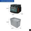 image:imageTitan by Arctic Zone Deep Freeze Cooler  Zipperless Hardbody Cooler  Deep Freeze Insulation HardBody Liner and SmartShelfJungle Hunt