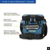 image:imageTitan by Arctic Zone Deep Freeze Cooler  Zipperless Hardbody Cooler  Deep Freeze Insulation HardBody Liner and SmartShelfMarine Blue