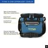 image:imageTitan by Arctic Zone Deep Freeze Cooler  Zipperless Hardbody Cooler  Deep Freeze Insulation HardBody Liner and SmartShelfMarine Blue