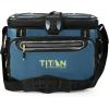 image:imageTitan by Arctic Zone Deep Freeze Cooler  Zipperless Hardbody Cooler  Deep Freeze Insulation HardBody Liner and SmartShelfMarine Blue