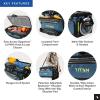 image:imageTitan by Arctic Zone Deep Freeze Cooler  Zipperless Hardbody Cooler  Deep Freeze Insulation HardBody Liner and SmartShelfMarine Blue