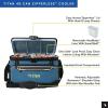 image:imageTitan by Arctic Zone Deep Freeze Cooler  Zipperless Hardbody Cooler  Deep Freeze Insulation HardBody Liner and SmartShelfMarine Blue