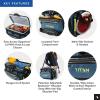 image:imageTitan by Arctic Zone Deep Freeze Cooler  Zipperless Hardbody Cooler  Deep Freeze Insulation HardBody Liner and SmartShelfMarine Blue