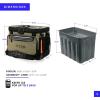 image:imageTitan by Arctic Zone Deep Freeze Cooler  Zipperless Hardbody Cooler  Deep Freeze Insulation HardBody Liner and SmartShelfMoss