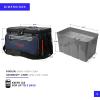 image:imageTitan by Arctic Zone Deep Freeze Cooler  Zipperless Hardbody Cooler  Deep Freeze Insulation HardBody Liner and SmartShelfNavy Blue