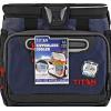 image:imageTitan by Arctic Zone Deep Freeze Cooler  Zipperless Hardbody Cooler  Deep Freeze Insulation HardBody Liner and SmartShelfNavy Blue