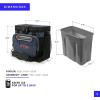 image:imageTitan by Arctic Zone Deep Freeze Cooler  Zipperless Hardbody Cooler  Deep Freeze Insulation HardBody Liner and SmartShelfNavy Blue