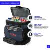 image:imageTitan by Arctic Zone Deep Freeze Cooler  Zipperless Hardbody Cooler  Deep Freeze Insulation HardBody Liner and SmartShelfNavy Blue
