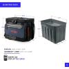 image:imageTitan by Arctic Zone Deep Freeze Cooler  Zipperless Hardbody Cooler  Deep Freeze Insulation HardBody Liner and SmartShelfNavy Blue