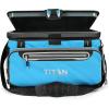 image:imageTitan by Arctic Zone Deep Freeze Cooler  Zipperless Hardbody Cooler  Deep Freeze Insulation HardBody Liner and SmartShelfProcess Blue