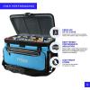 image:imageTitan by Arctic Zone Deep Freeze Cooler  Zipperless Hardbody Cooler  Deep Freeze Insulation HardBody Liner and SmartShelfProcess Blue
