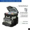 image:imageTitan by Arctic Zone Deep Freeze Cooler  Zipperless Hardbody Cooler  Deep Freeze Insulation HardBody Liner and SmartShelfSeagrass