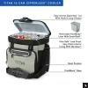 image:imageTitan by Arctic Zone Deep Freeze Cooler  Zipperless Hardbody Cooler  Deep Freeze Insulation HardBody Liner and SmartShelfSeagrass