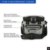 image:imageTitan by Arctic Zone Deep Freeze Cooler  Zipperless Hardbody Cooler  Deep Freeze Insulation HardBody Liner and SmartShelfSeagrass