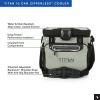 image:imageTitan by Arctic Zone Deep Freeze Cooler  Zipperless Hardbody Cooler  Deep Freeze Insulation HardBody Liner and SmartShelfSeagrass
